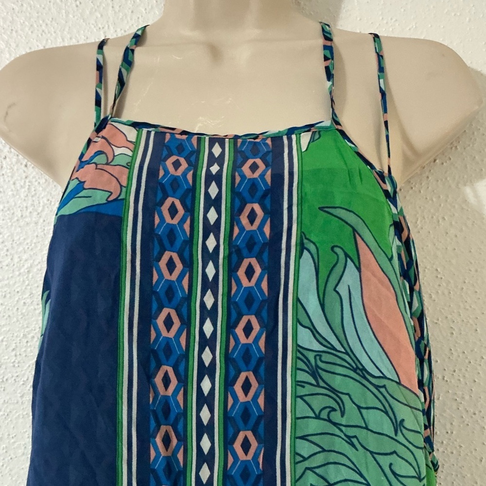 Anthropologie Maeve layered silk dress size small - Picture 5 of 10